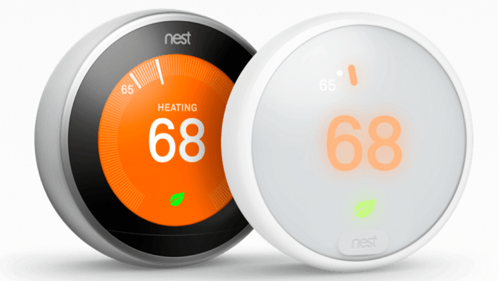 A side-by-side comparison of Nest 3 (left) and Nest E (right).