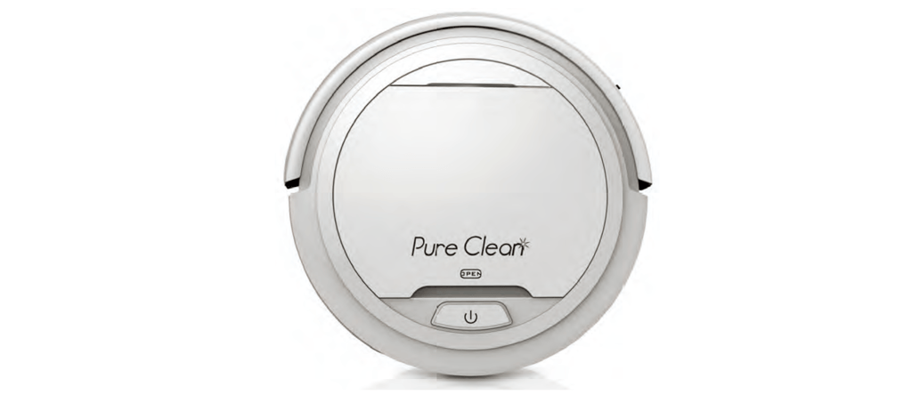 Pure Clean Smart Robot Vacuum Sweeper Cleaner w/ Self-Navigated Automatic 