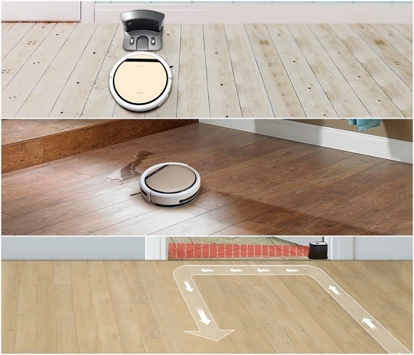Ilife V5s Pro's mopping & containment features.