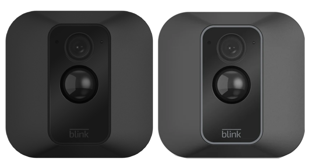 A side-by-side comparison of Blink XT versus Blink XT 2.