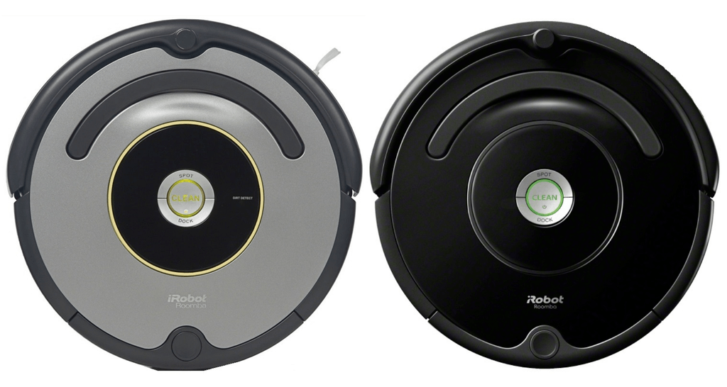 A side-by-side comparison of Roomba 670 versus Roomba 675.