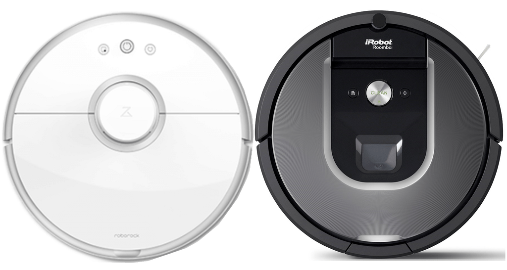 Roborock S5 versus Roomba 960