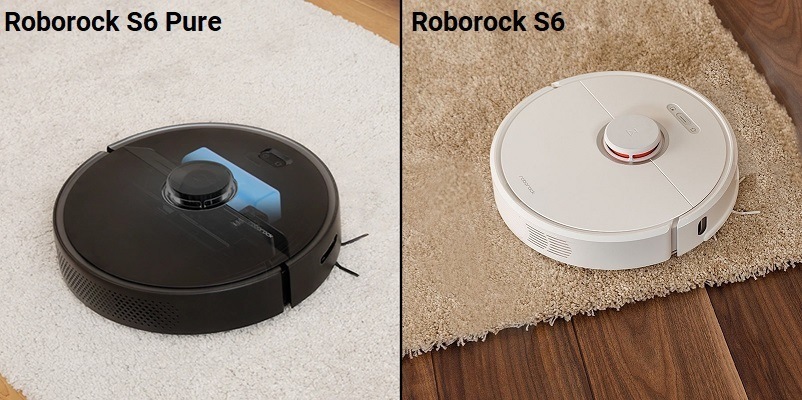 Roborock S6 vs Roborock S6 Pure: Better Cleaning or Better Mopping?