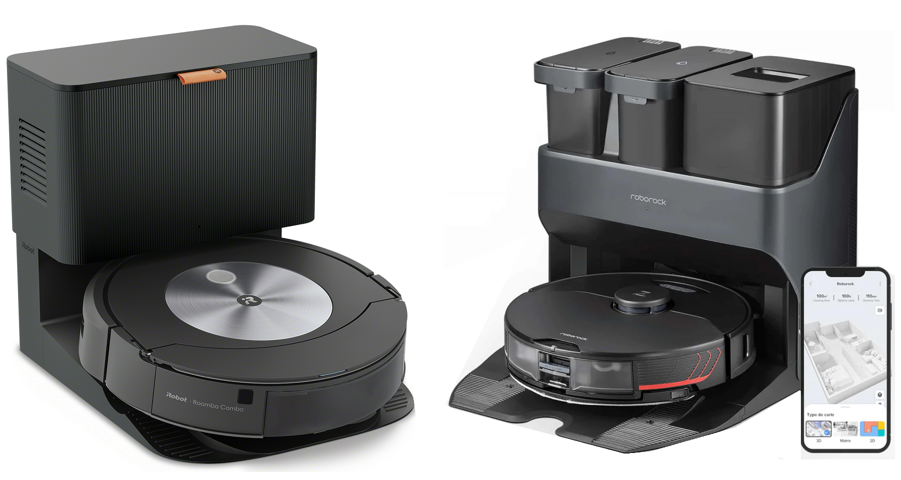 materiale Muligt Autonom Roborock S7 MaxV Ultra vs Roomba Combo j7+: Which One Wins?